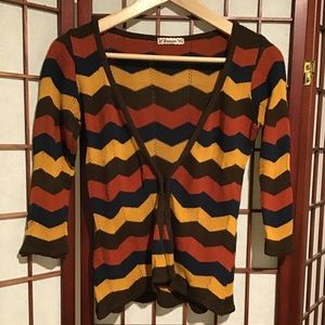Forever 21 Multi-Colored Cardigan Sz. S